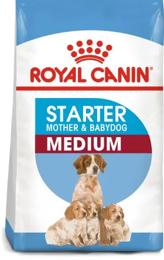 Royal Canin Medium Starter Mother & Babydog, hrană uscată pentru câini: 15 kg, pentru femele și pui
