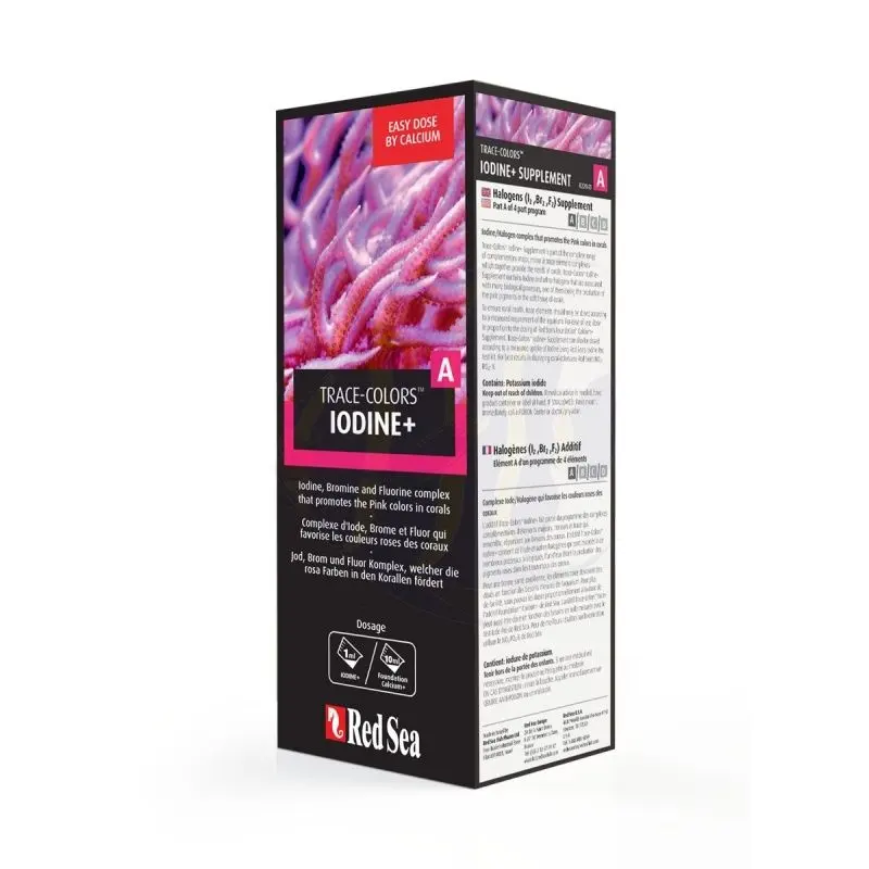 Red Sea Coral Colors A (Iodine/Halogens)/500ml
