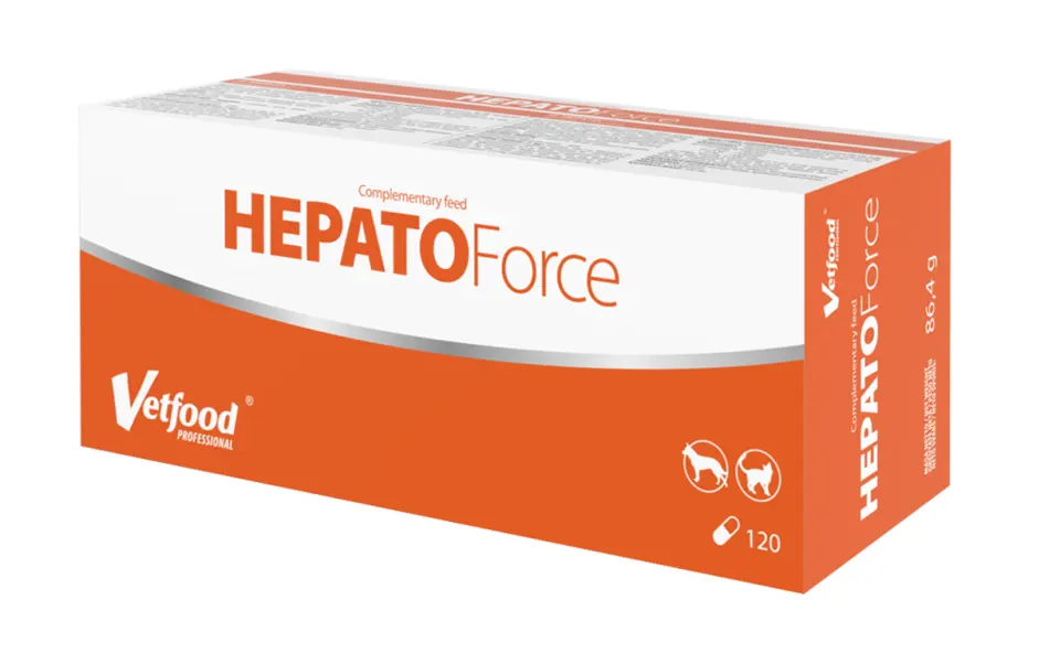 Supliment hepatic, VetFood, Hepato Force, 120 capsule