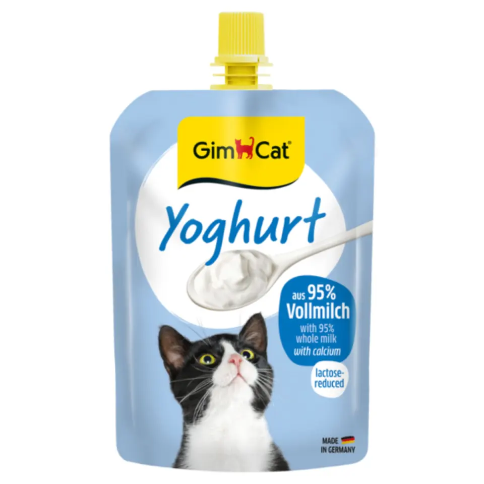 GIMCAT Iaurt, plic recompense pisici, (topping), 150g