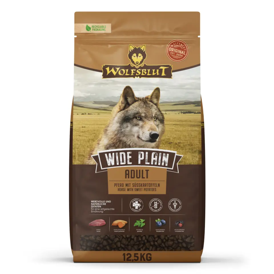 Wolfsblut Wide Plain Adult - horse 12.5 kg
