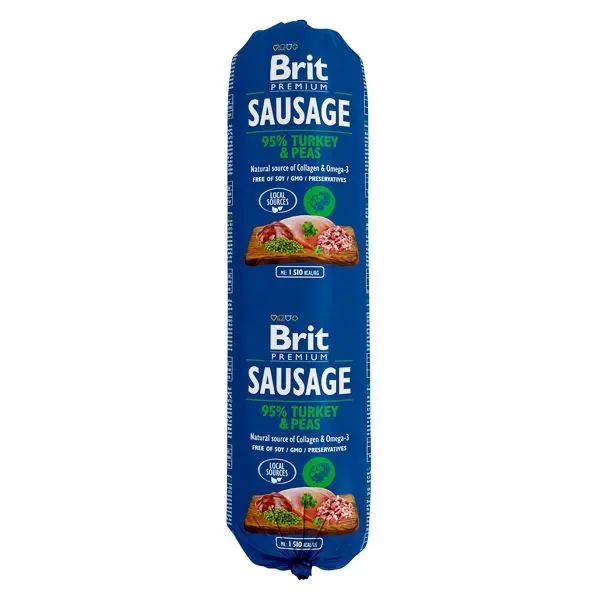 Salam Brit, Curcan si Mazare, 800 g