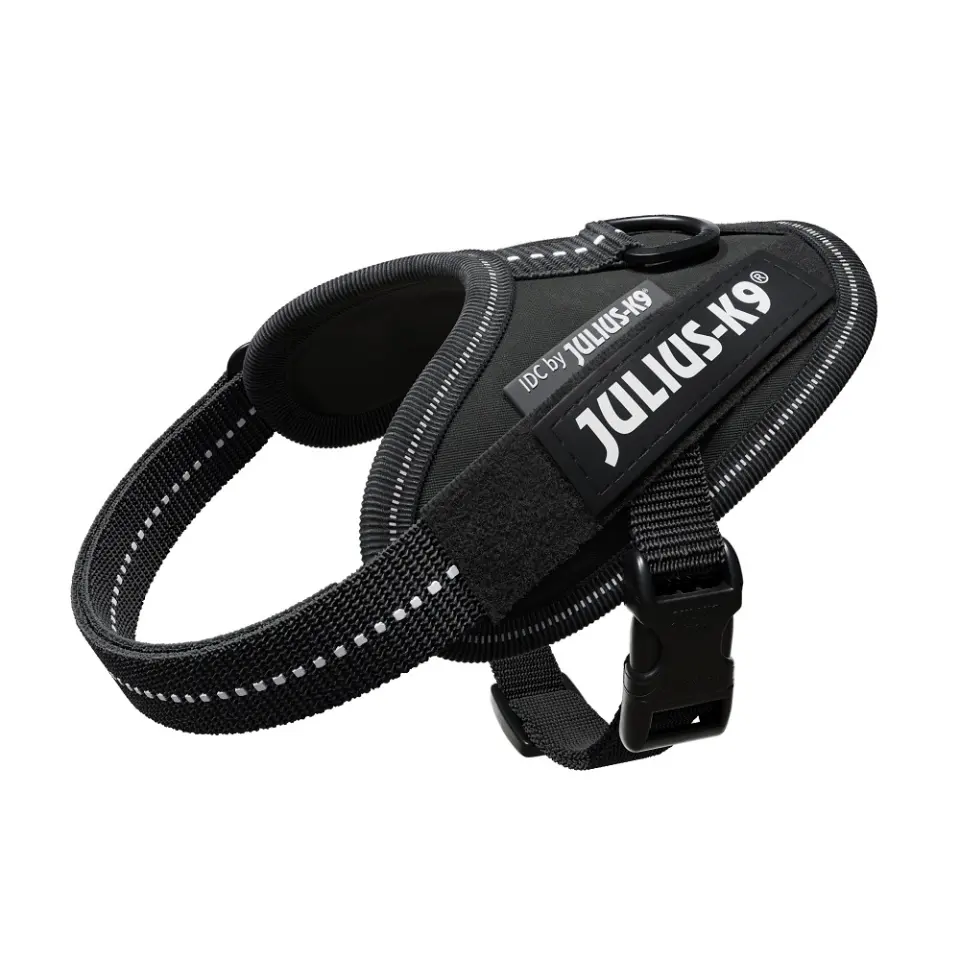 Ham JK9 IDC Power, negru, reflectorizant, circumferința piept 29-36 cm