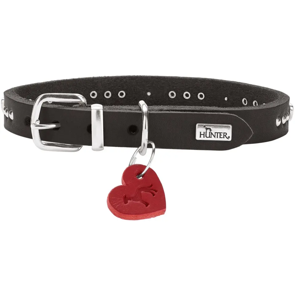 Hunter Zgarda Aalborg Hearts din Piele Naturala XXS-XS 27 Cm