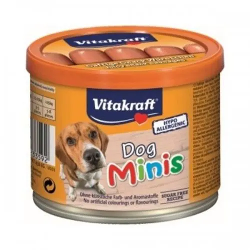 Recompense Hipoalergenice Caini Vitakraft Dog Minis, 120 g