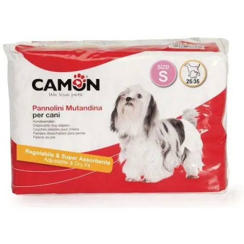 Scutece pentru caini, Camon, S 12 buc/ set