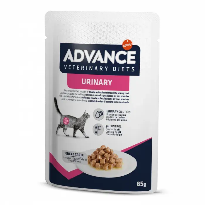 Hrana dietetica pentru pisici Advance Urinary 85 gr