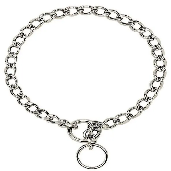 Zgarda caini, metalica, strangulanta, 3 mm x 50 cm