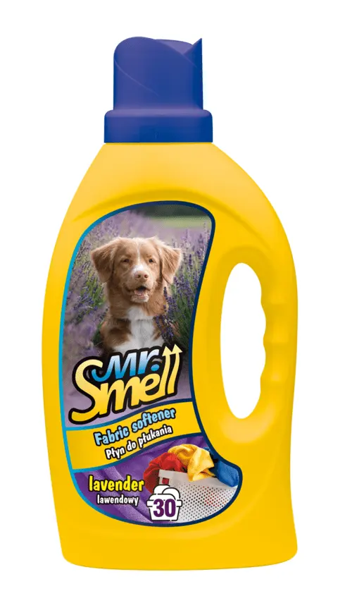 Soluție pentru eliminarea mirosurilor, balsam concentrat pentru rufe, Mr. Smell, lavanda, 1L