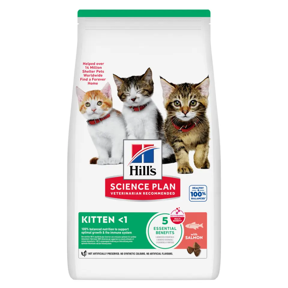 Hills SP FELINE KITTEN SALMON 7 KG