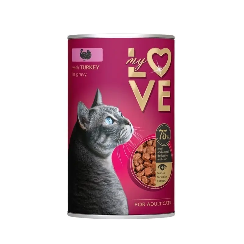 My Love Cat - Hrana umeda completa - Curcan - 415g