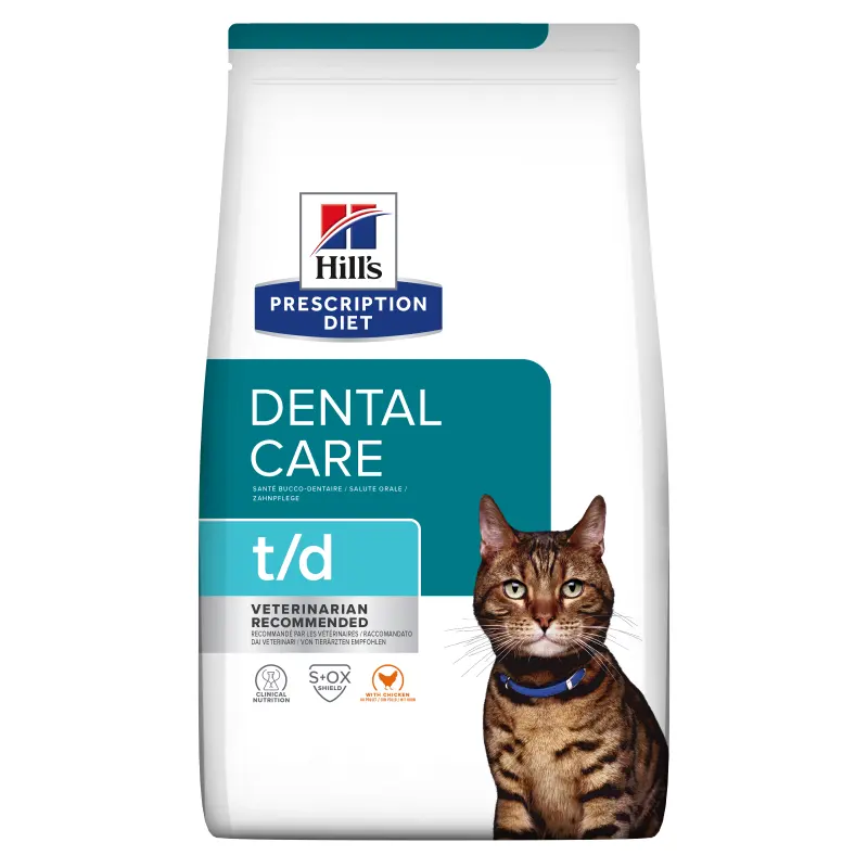 Hill's Prescription Diet Feline t/d, 3 kg