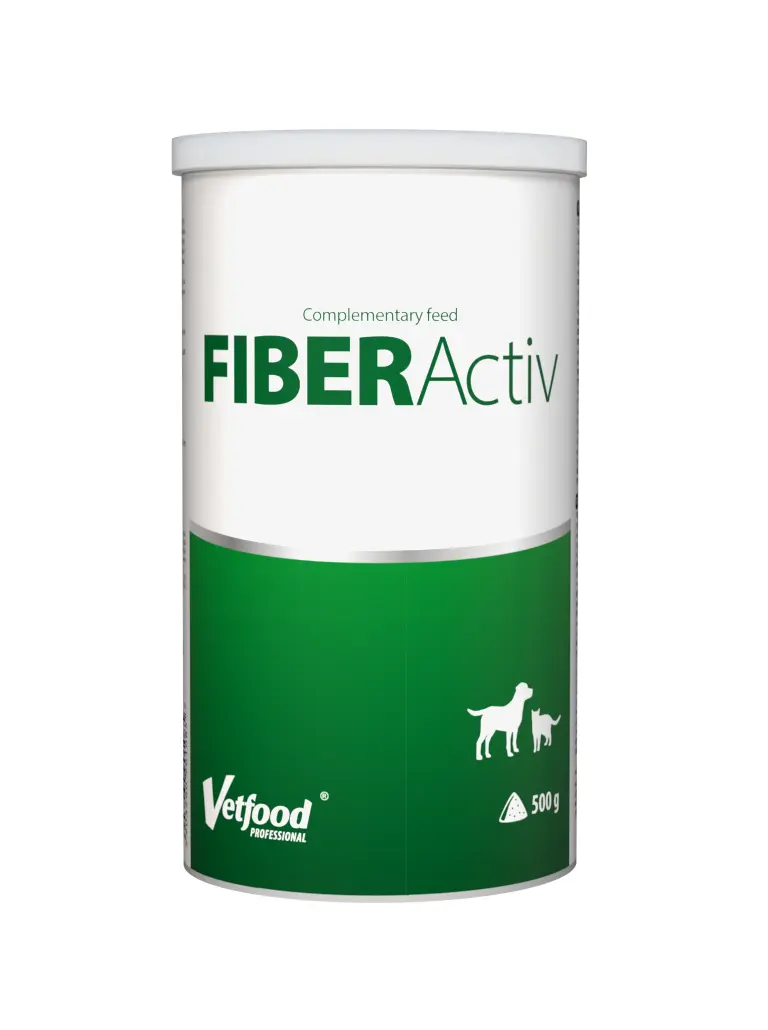 Supliment Gastrointestinal, VetFood, FiberActiv, 500 g