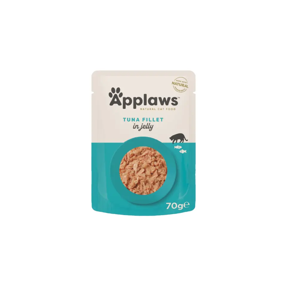 APPLAWS File, Ton, plic hrană umedă pisici, (în aspic), 70g