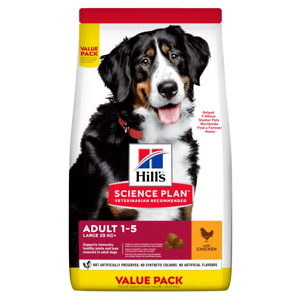 Hills SP Canine, hrana uscata pentru caini adulti de talie mare, cu pui, 18 KG VALPK