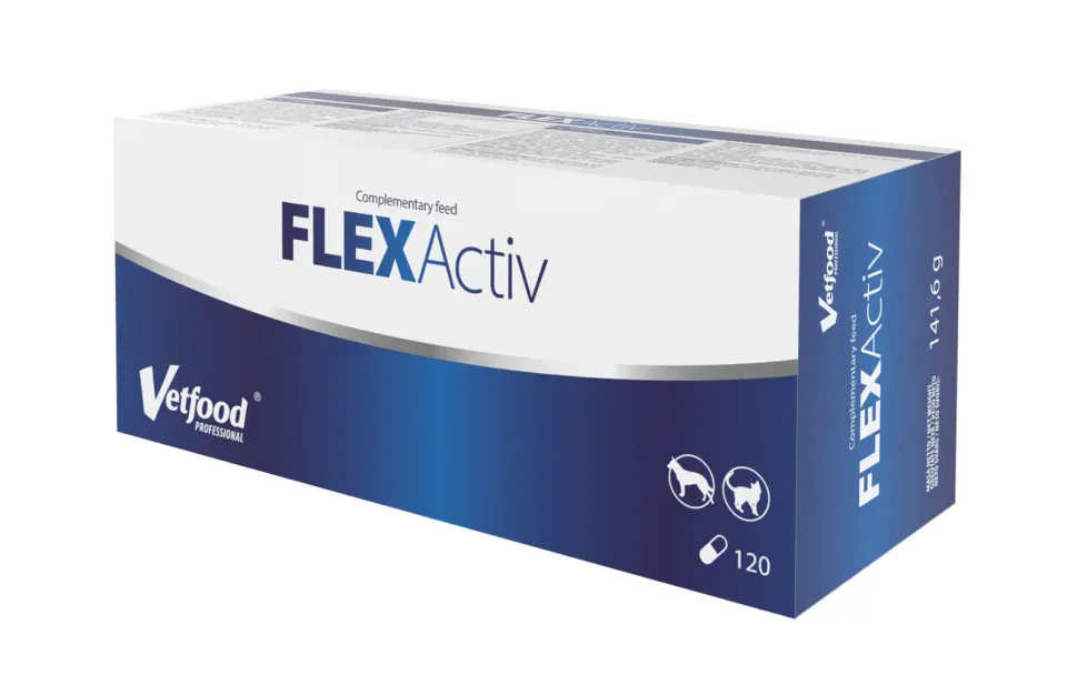Supliment Articulatii, VetFood, FLEXActiv, 120 capsule