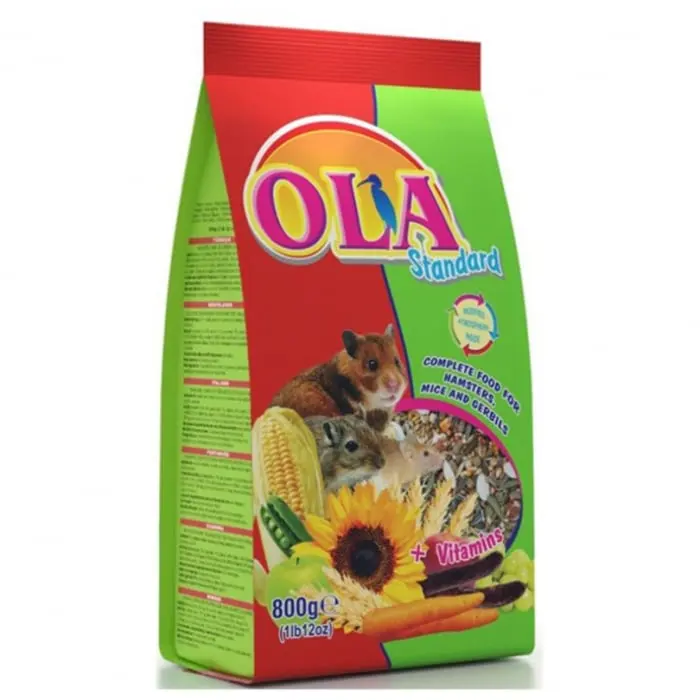 Hrana pentru hamsteri Ola 800 gr