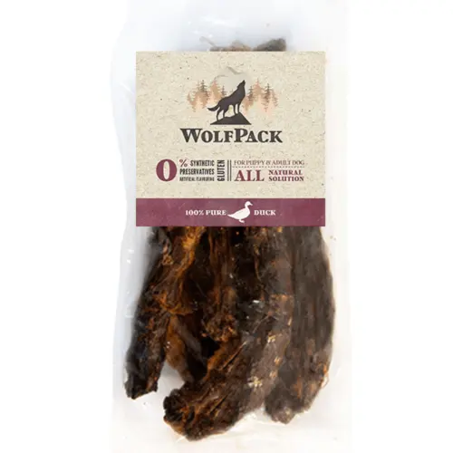 Recompense pentru caini WolfPack Gat de rata 250gr