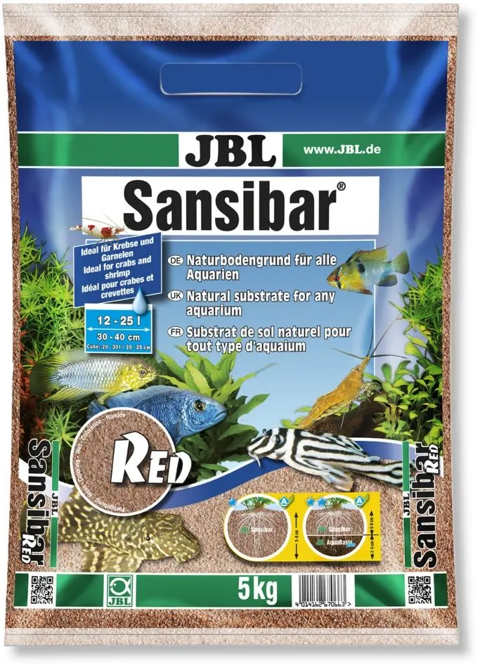 Nisip natural JBL Sansibar RED 5 kg