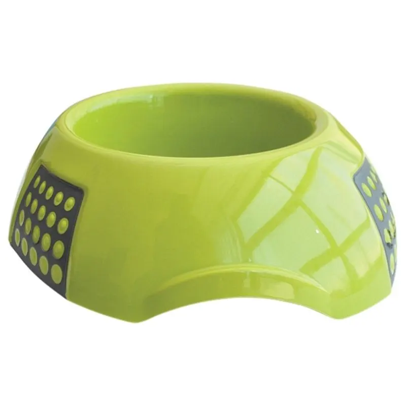 Castron Plastic Luna S, antiderapant, pentru Caini