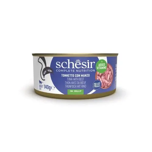 Hrana umeda pisici, Schesir, Ton si Vita in Jeleu, 140 g