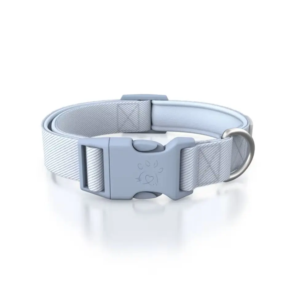 Zgarda Quick Release din policoton ultra-usoara Doctor Totolici, culoare Baby Blue, marimea L
