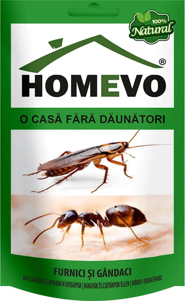 Homevo Pesticid Furnici si Gandaci, 50 g