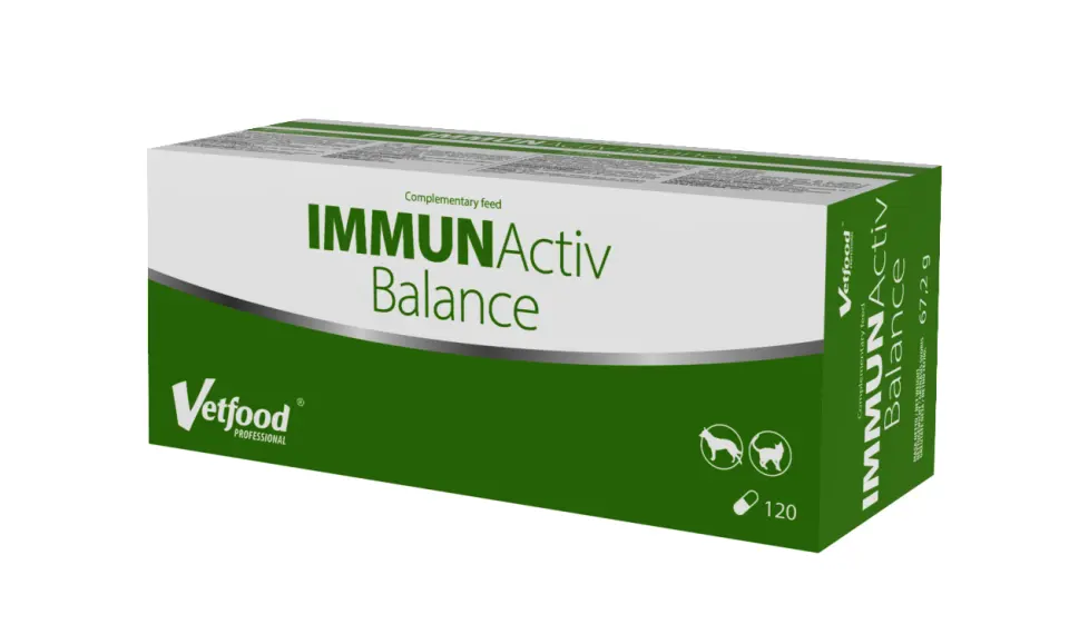 Supliment Imunitar, VetFood, Immunactiv Balance, 120 capsule