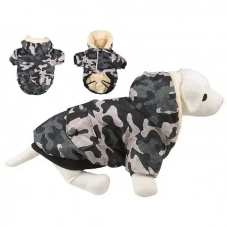 Haina Caine Jacheta Imblanita & Capison Camuflaj Nr 35