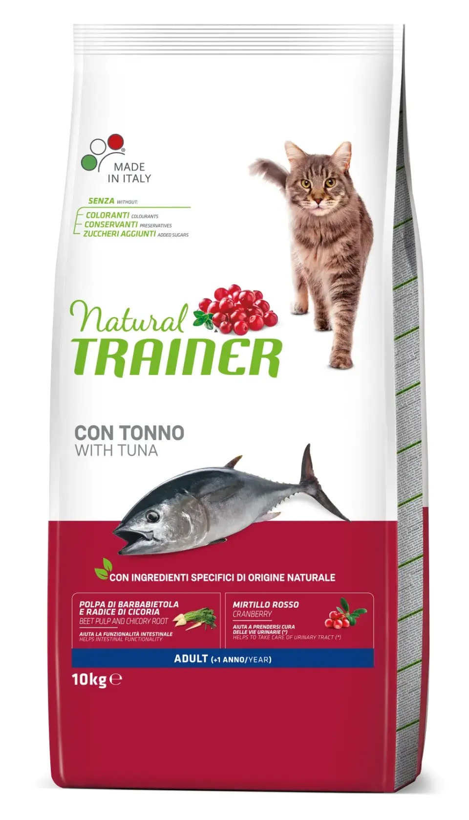 Hrana Uscata Pisici, Natural Trainer, Ton, 10 kg