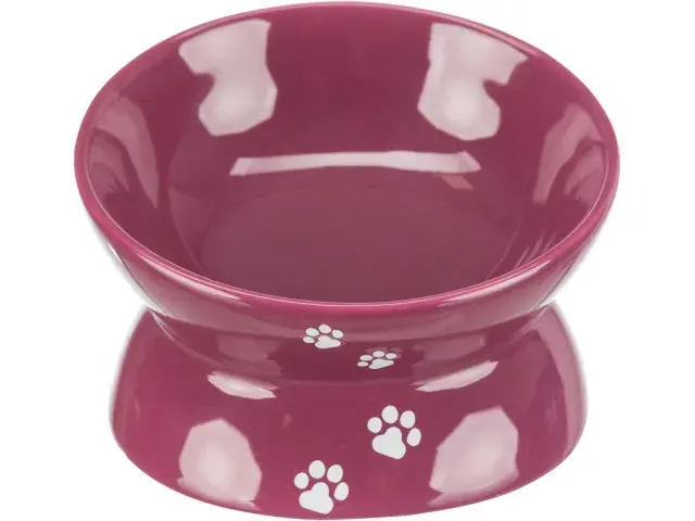 Castron ceramic pentru pisici Trixie Ergonomic 0,15 L 13 cm