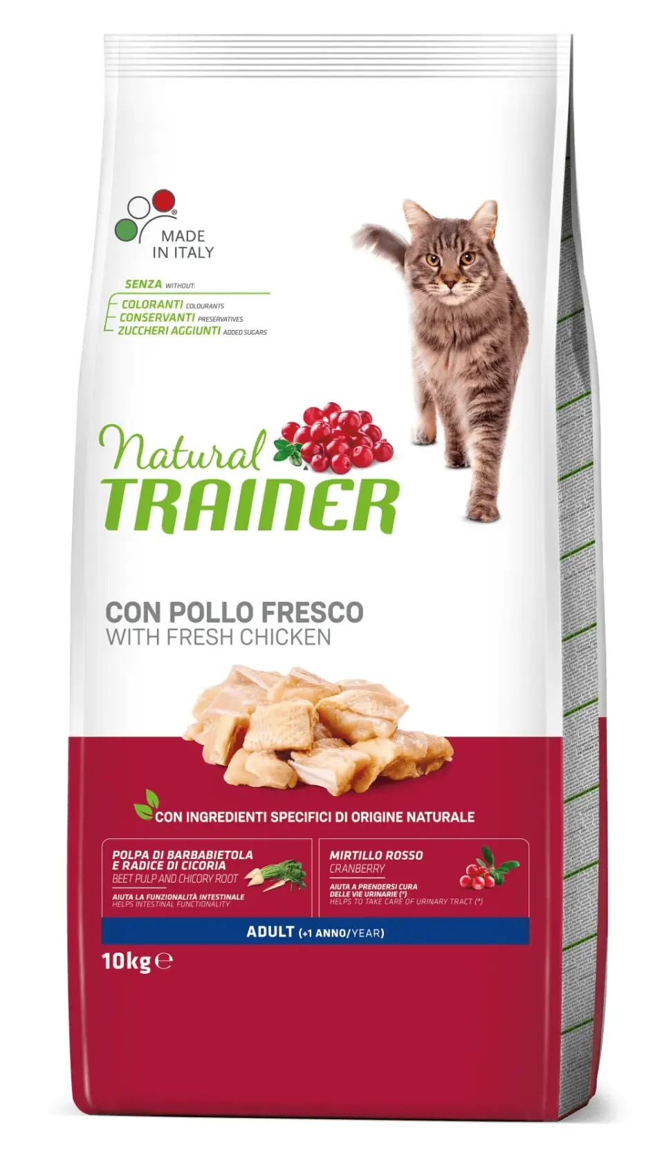 Hrana Uscata Pisici, Natural Trainer, Pui, 10 kg