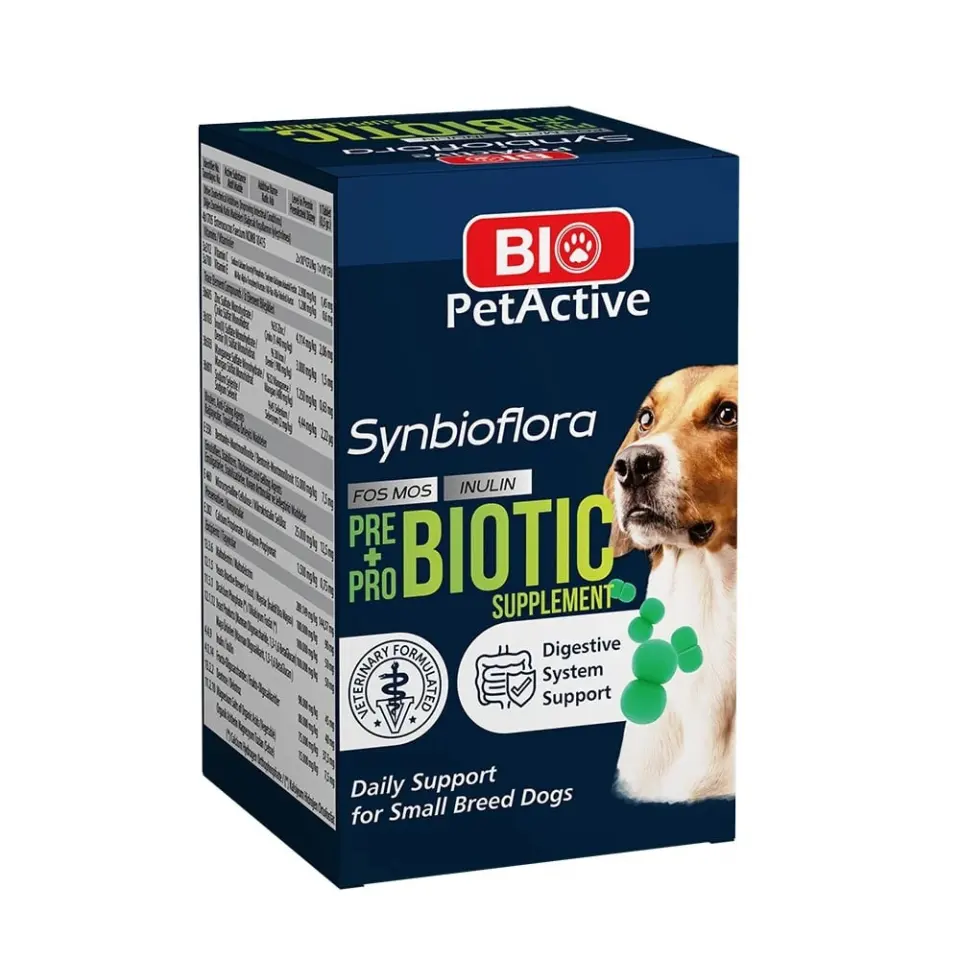 Synbioflora Pre + Pro Biotic Caine, 60 tablete