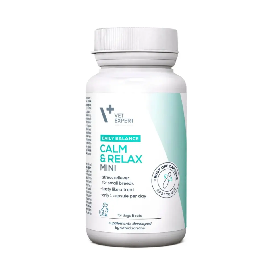 Vet Expert Calm & Relax Mini, 30 capsule Twist-Off