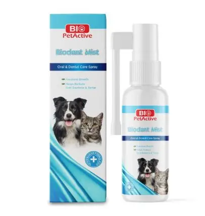 Bio PetActive Biodent Mist Spray pentru ingrijirea Orala si Dentara 50 ML