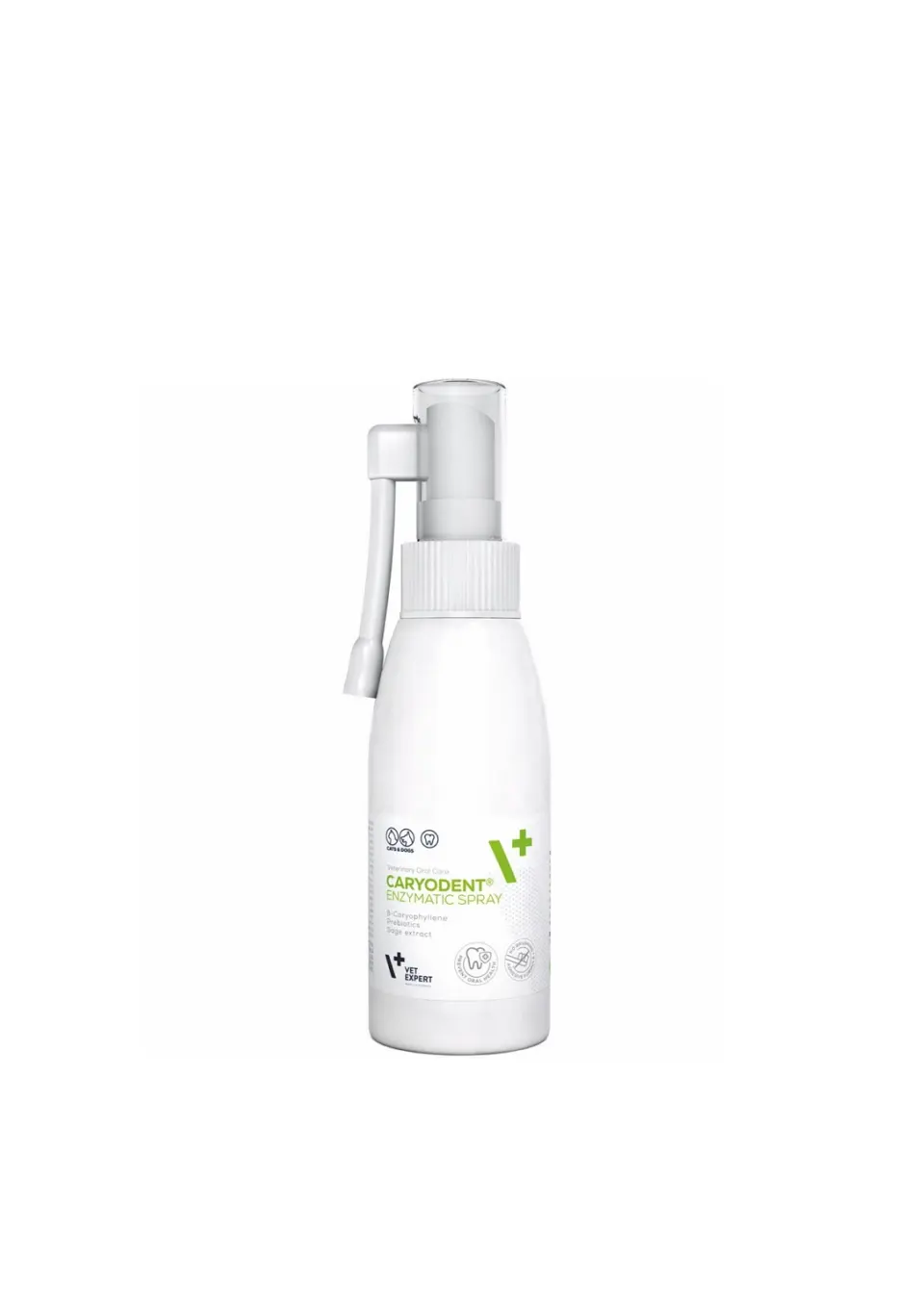 Spray igiena orala completa pentru caini si pisici Vet Expert Caryodent Enzymatic, 75 g