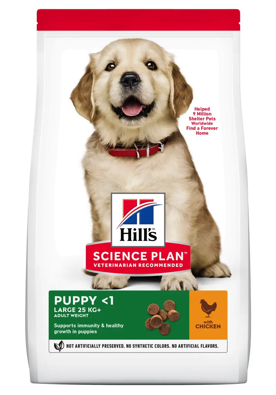 Hrana uscata caini, Hill's Science Plan Canine Puppy Large Breed Chicken, 2.5 kg