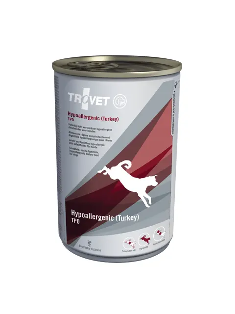 Trovet Dog conserva Hypoallergenic Curcan, 400 g