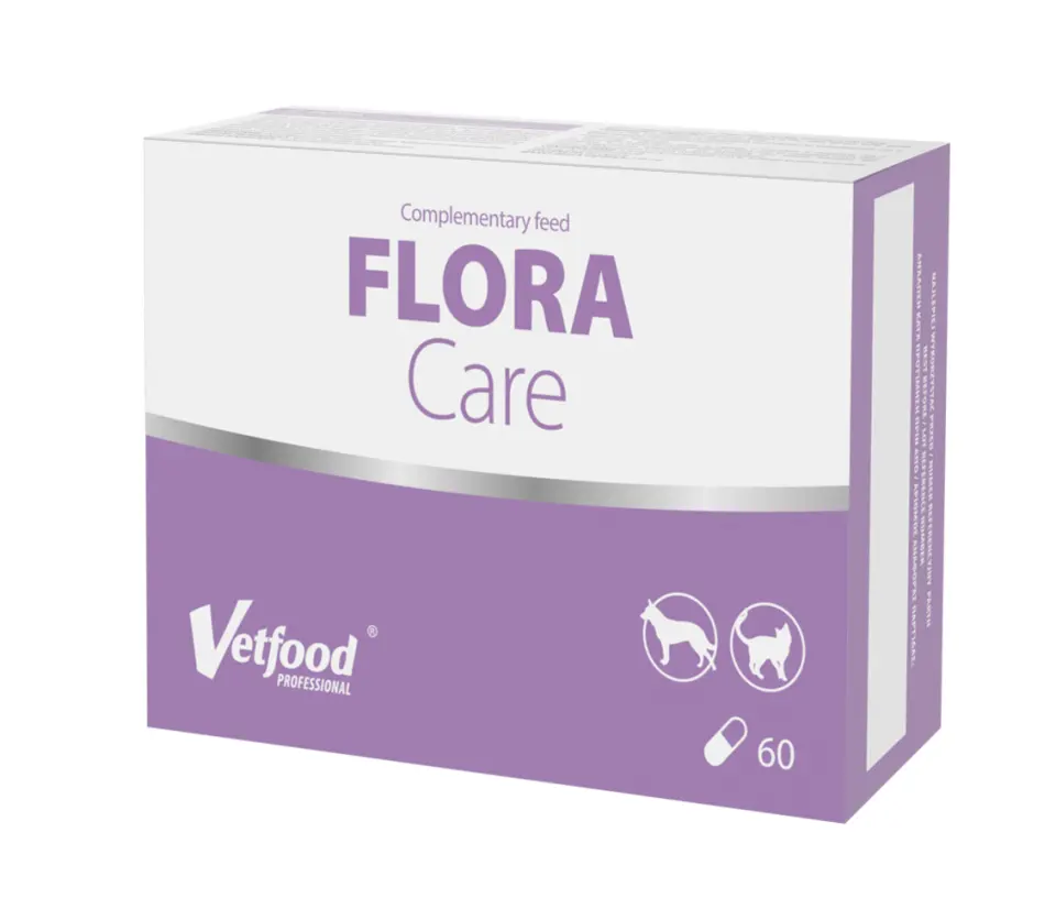Supliment Gastrointestinal, VetFood, Flora Care, 60 capsule