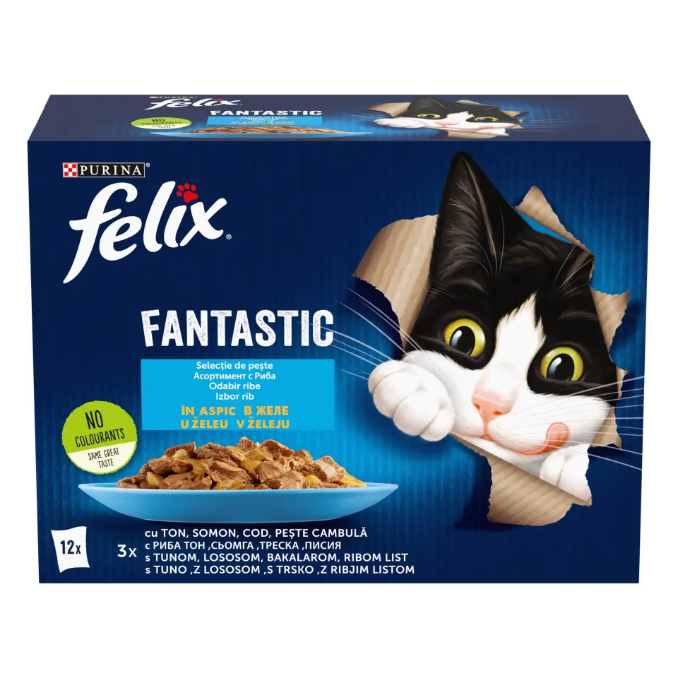 Felix Fantastic Plic Peste 12X85 g
