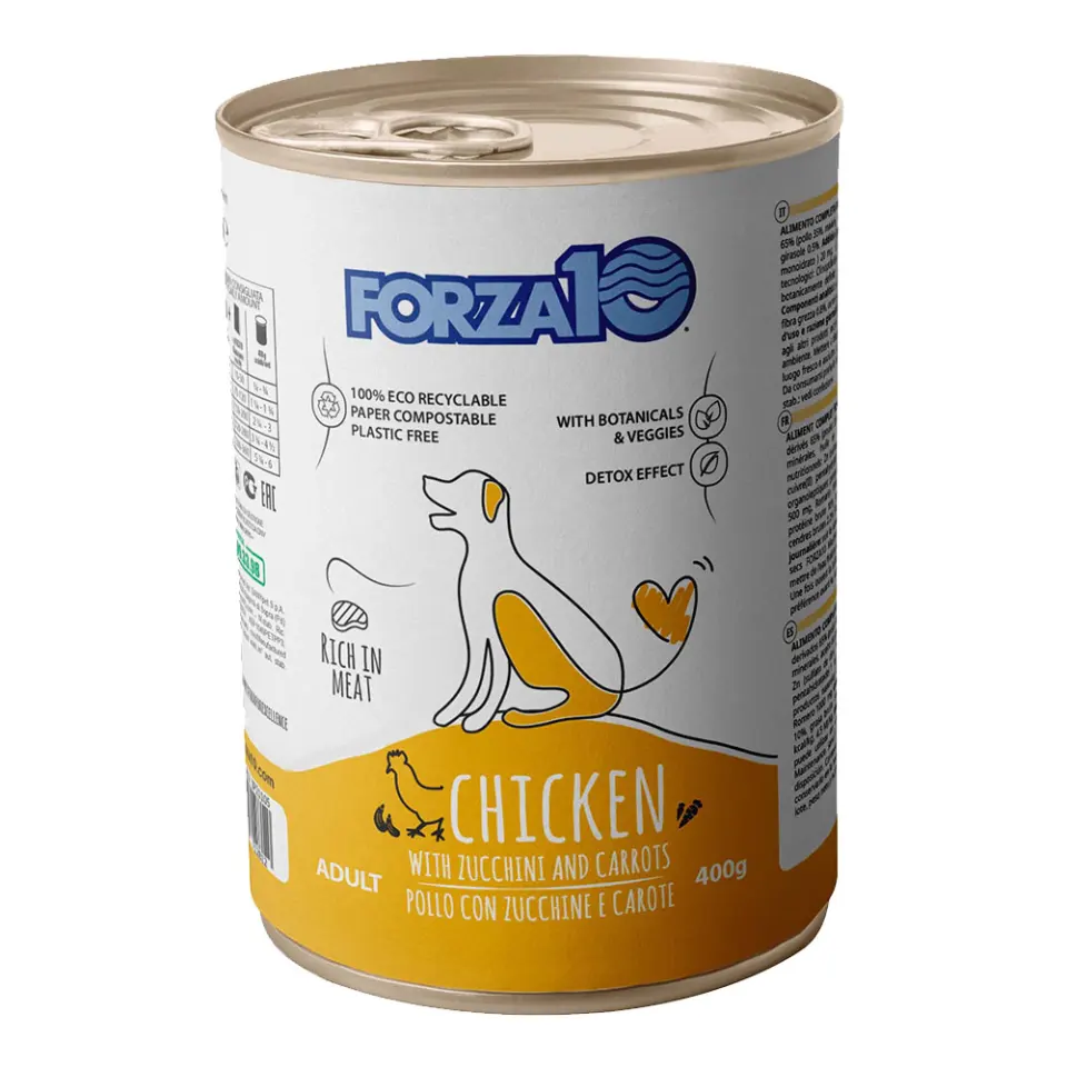 FORZA 10 ALL DAY CHICKEN AND ZUCCHINI 400 GR CV