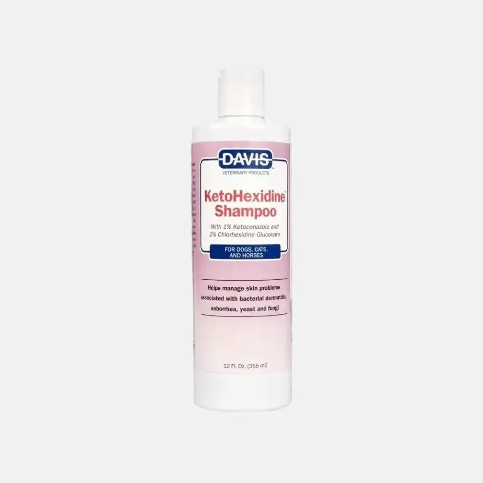 Sampon cu ketoconazol si clorhexidina, Davis Ketohexidine Shampoo, 355 ml