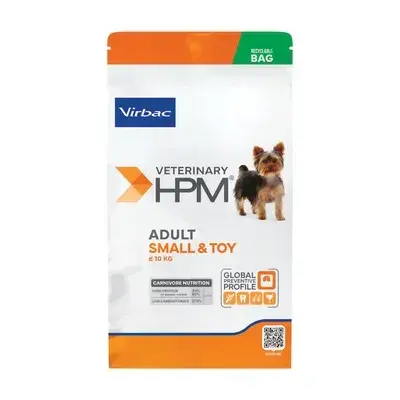Hrana uscata pentru caini Virbac HPM Adult Small Toy 3 kg