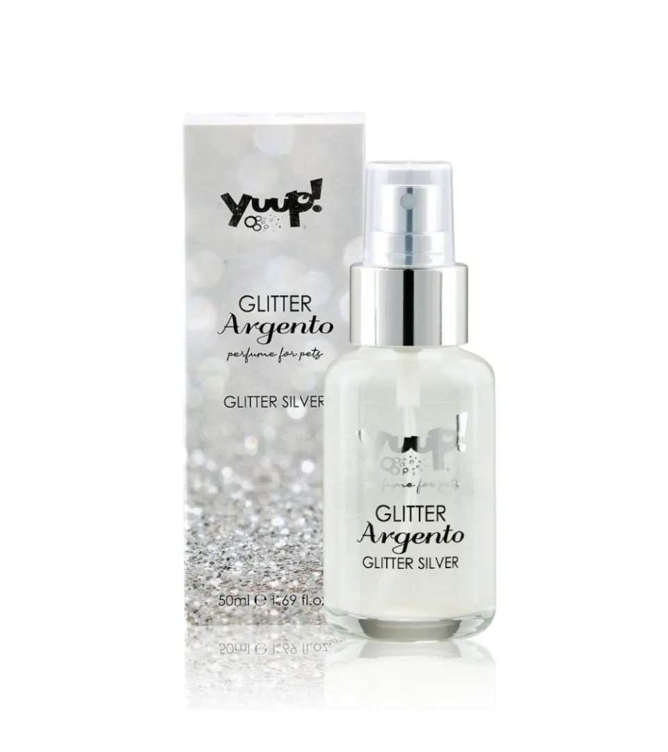 Parfum cu sclipici Yuup Fashion Glitter Silver - 50ml