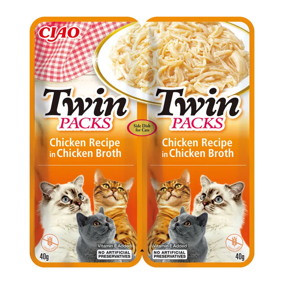 Ciao Cat Twin Reteta de Pui in Supa de Pui