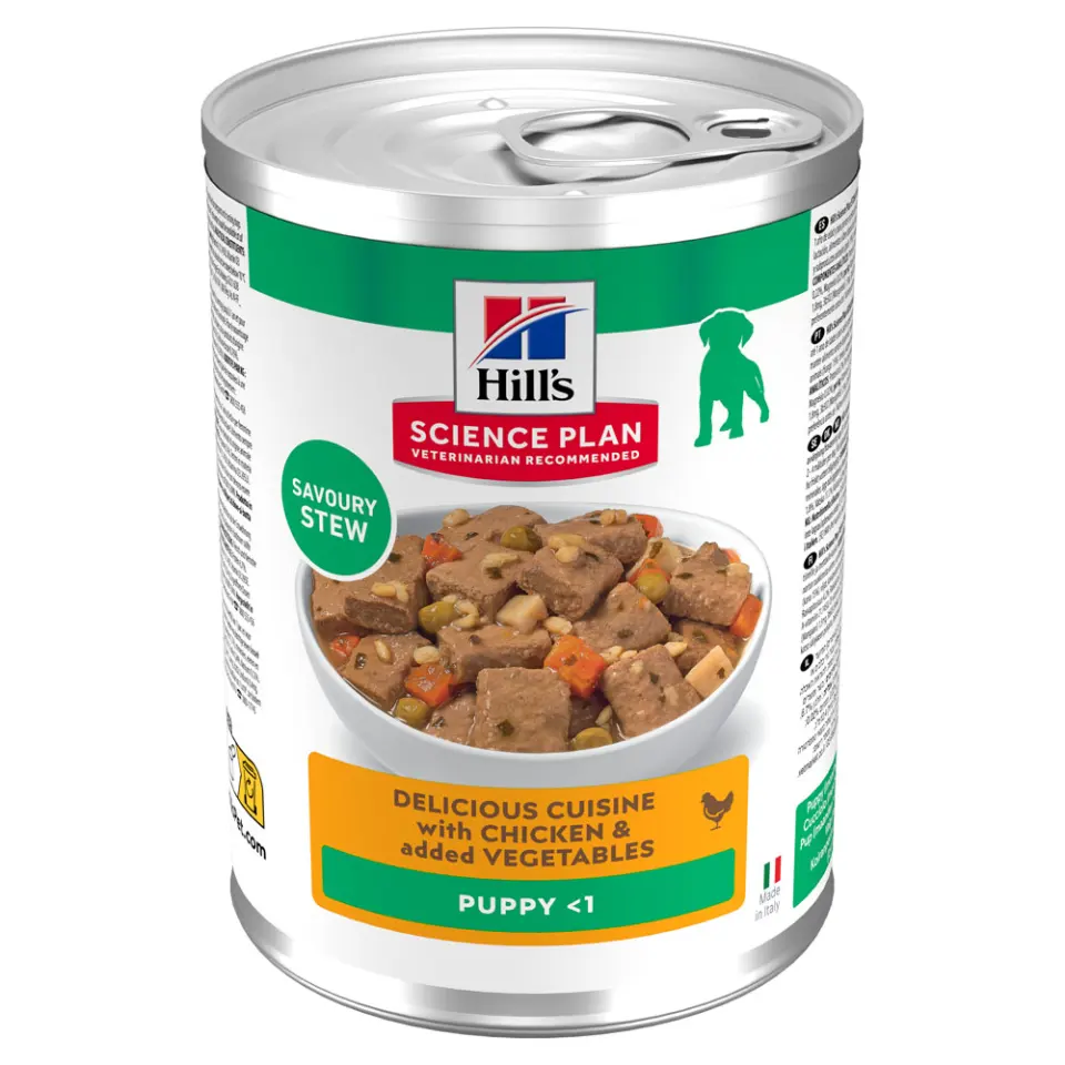 SP CANINE PUPPY CHK & VG STEW 363 G