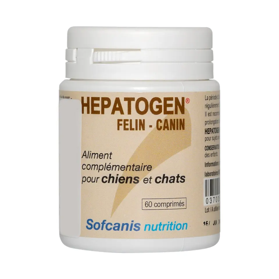 Hepatogen Felin Canin, 25 mg, 60 comprimate