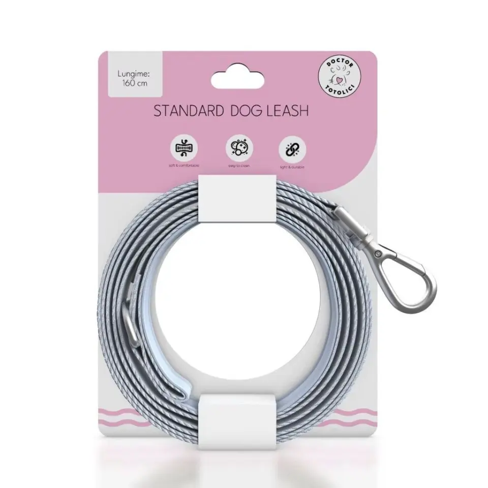 Lesa ultra-usoara din policoton Doctor Totolici, culoare Baby Blue