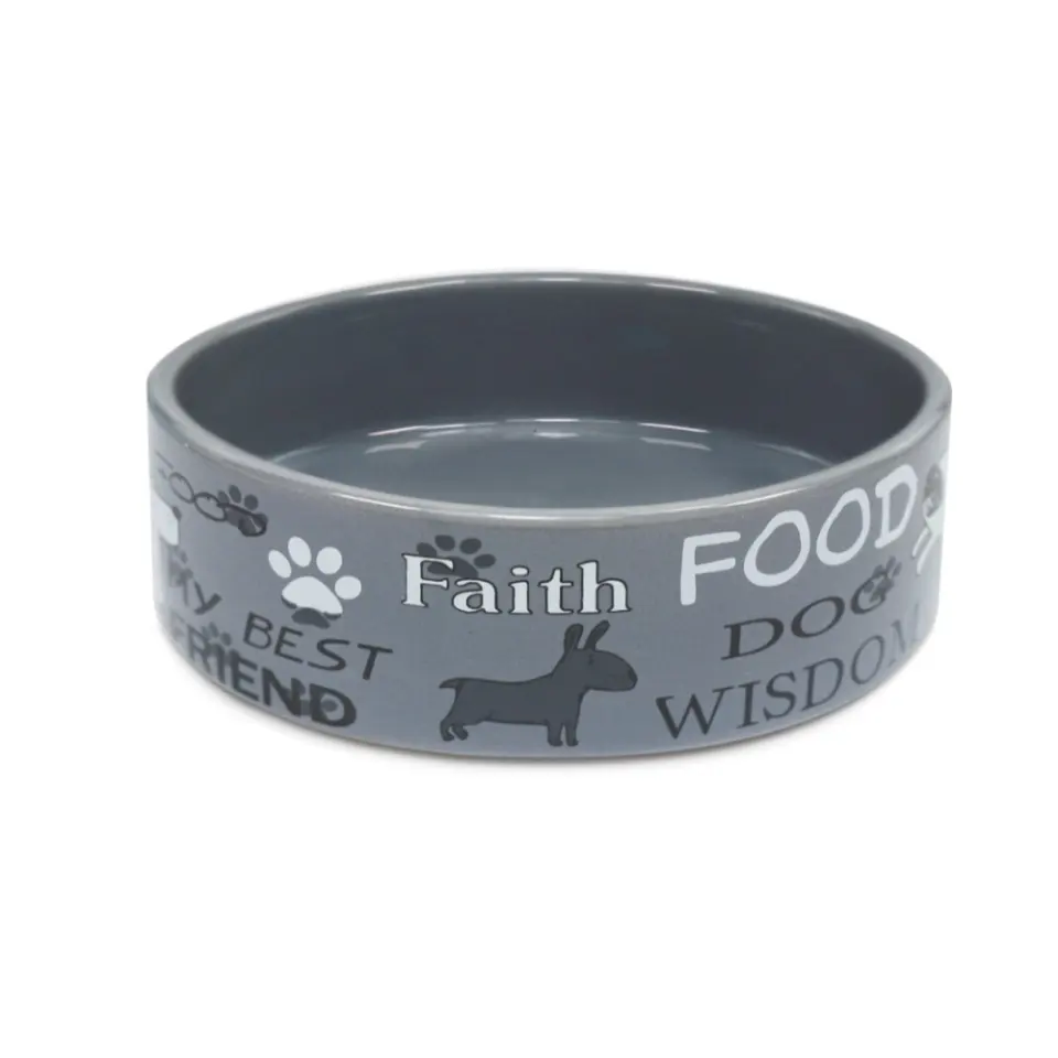 Castron Ceramic Pentru Caini, 13/4.5 cm