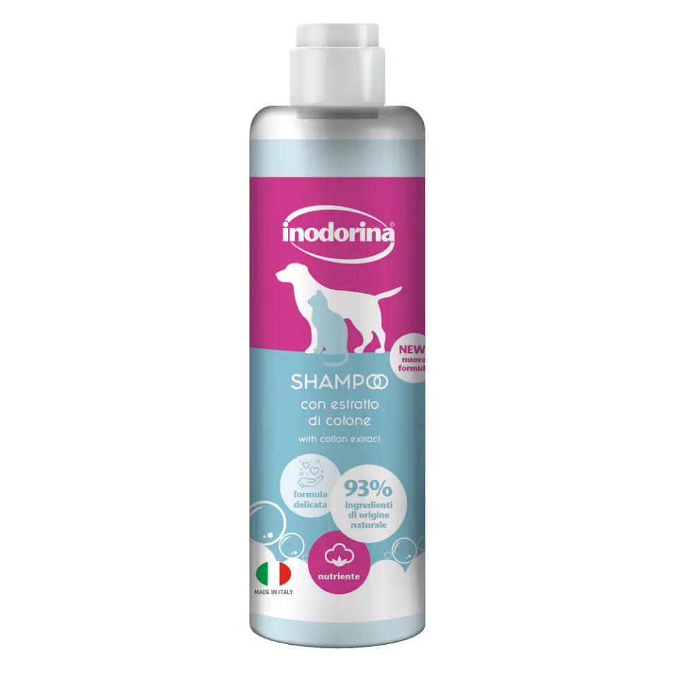 Sampon nutrienți din bumbac Inodorina 250 ml